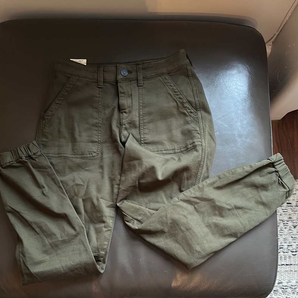 Mavi Green Cargo Pants Relaxed Fit